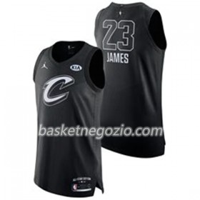 Canotte Uomo Cleveland Cavaliers Lebron James 23 2018 All Star Jordan Brand Nero Swingman